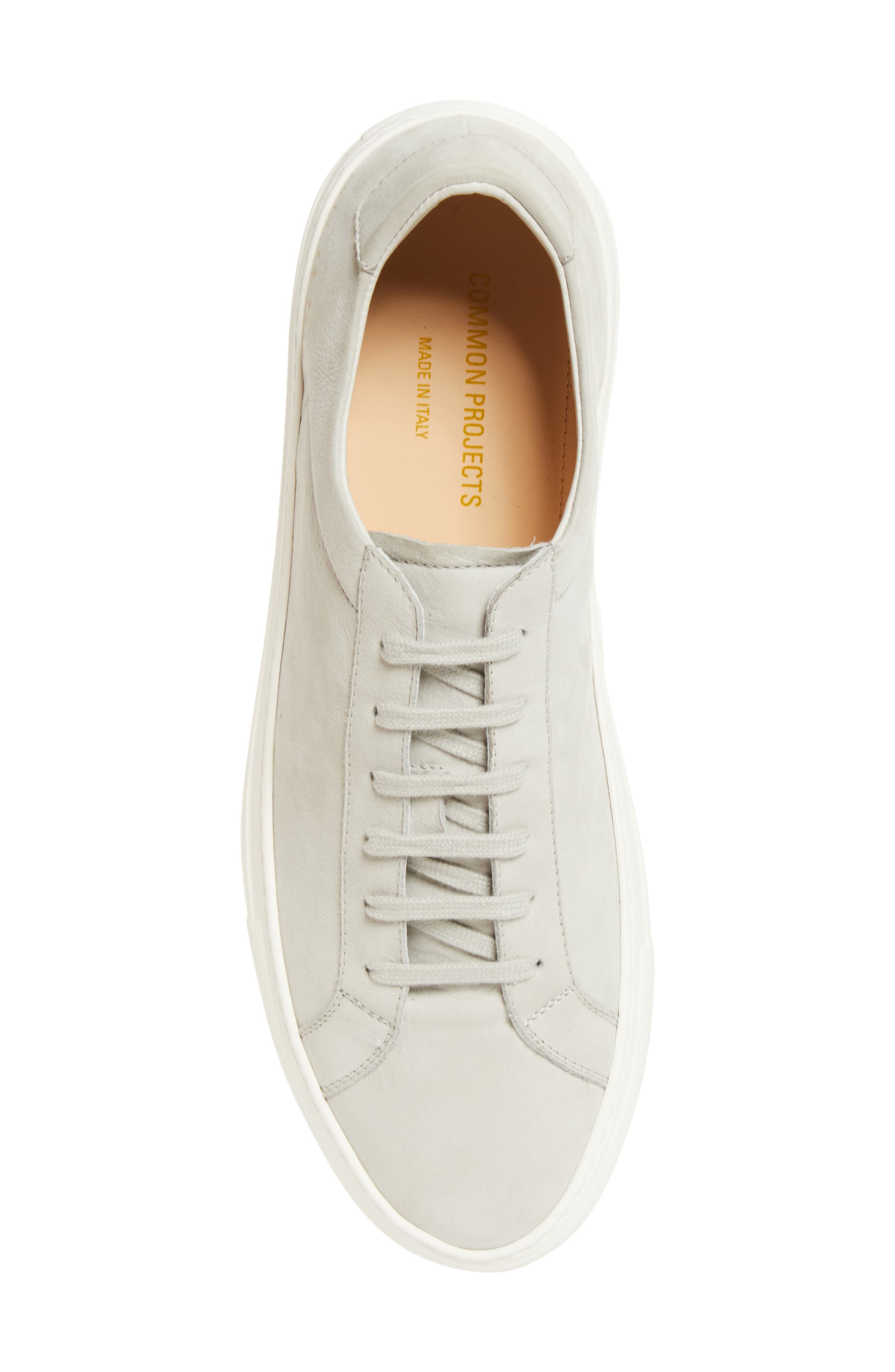 Achilles Piuma Leather Sneaker, Alternate, color, GREY