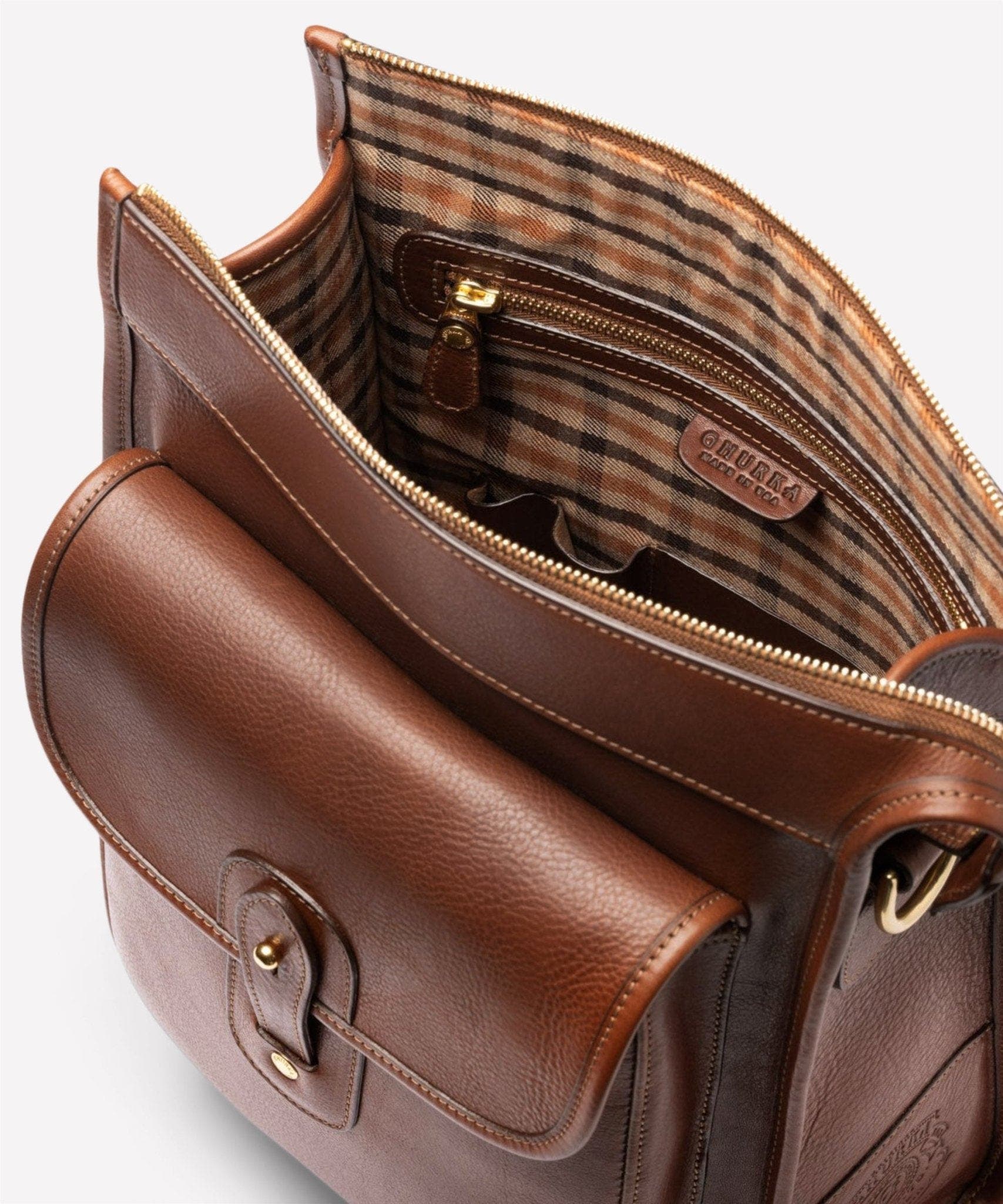 Ghurka Gearpack No. 4, Alternate, color, Vintage Chestnut Leather