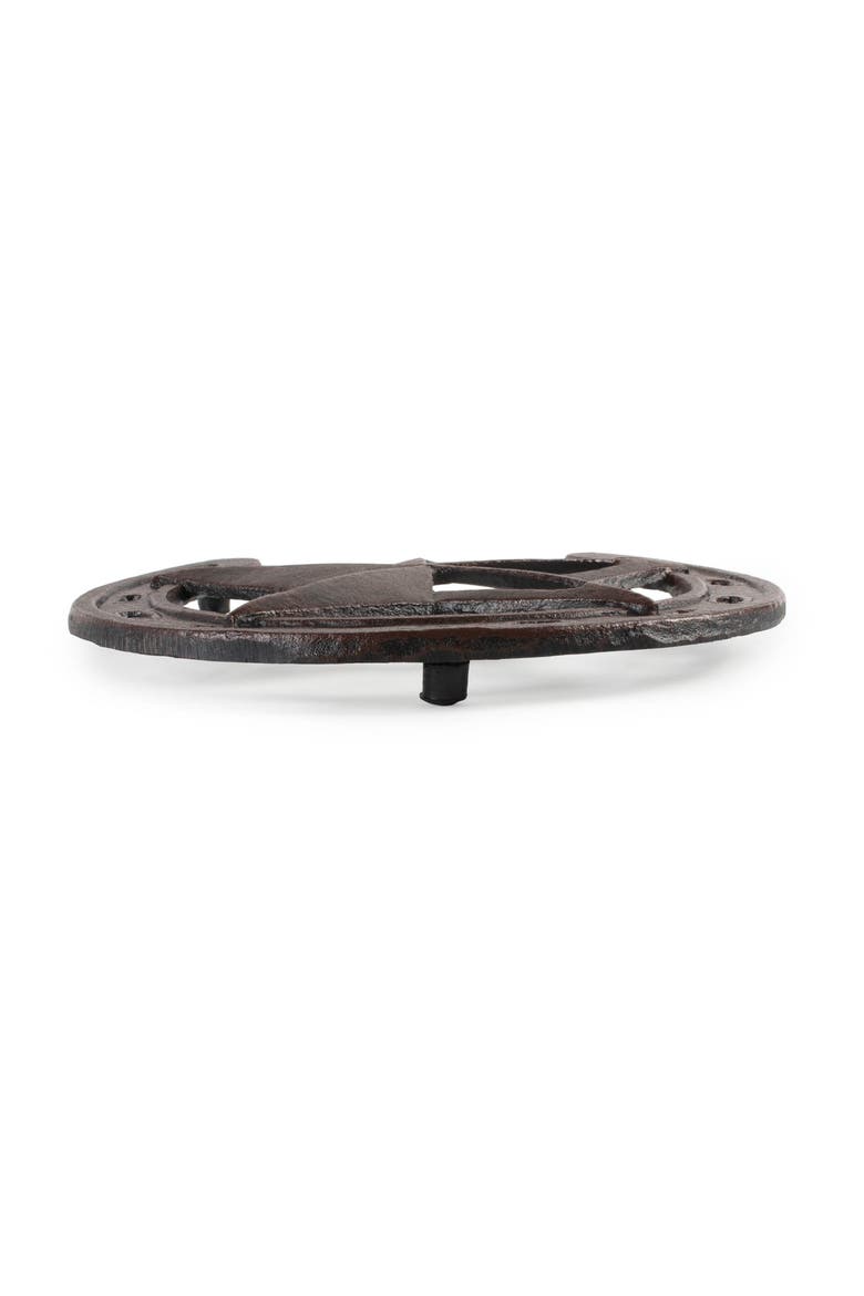 Western Star Trivet Set/2, Alternate, color, Iron