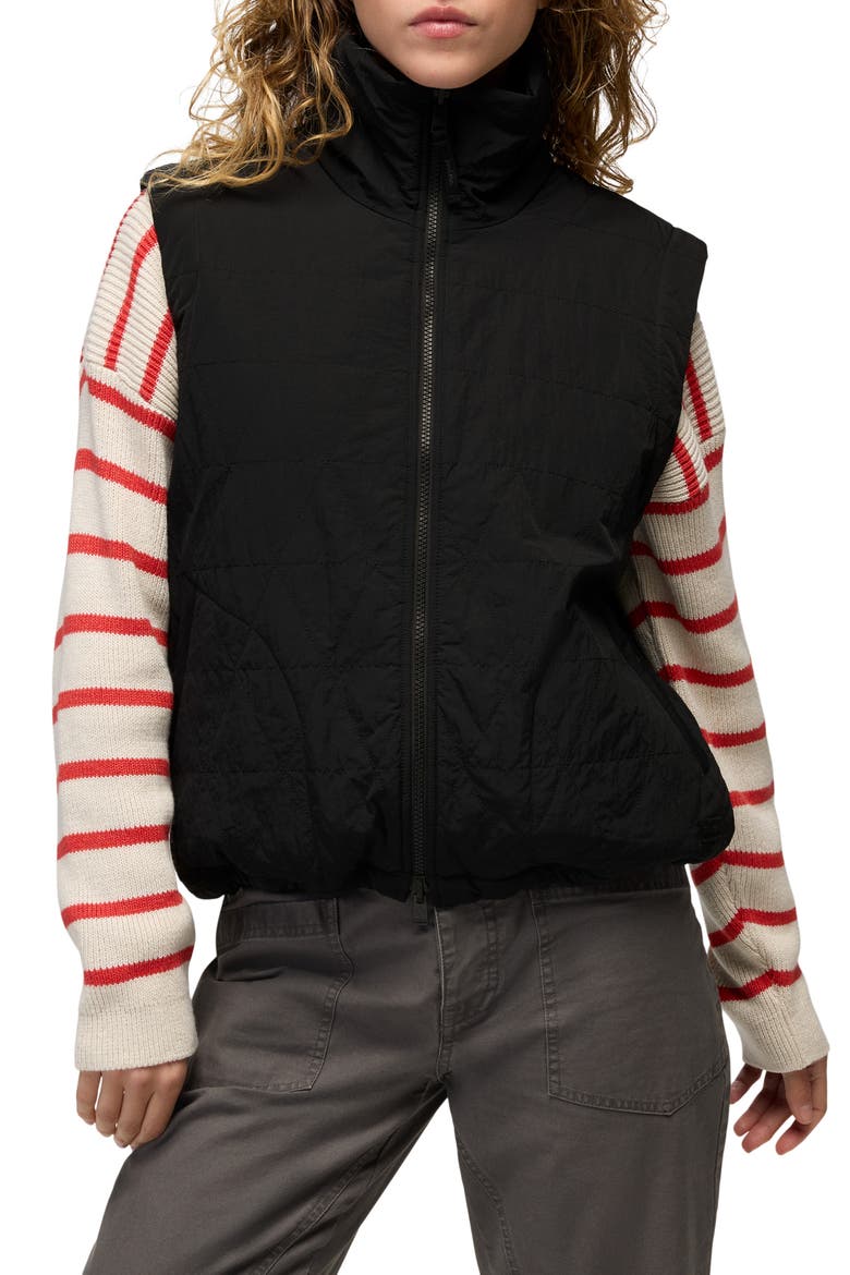 Encinitas Reversible Vest, Main, color, BLACK