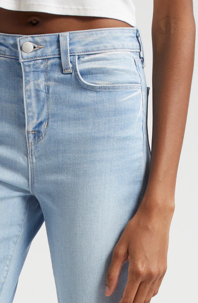 L'AGENCE Marty High Rise Flare Leg Jeans, Alternate, color, 