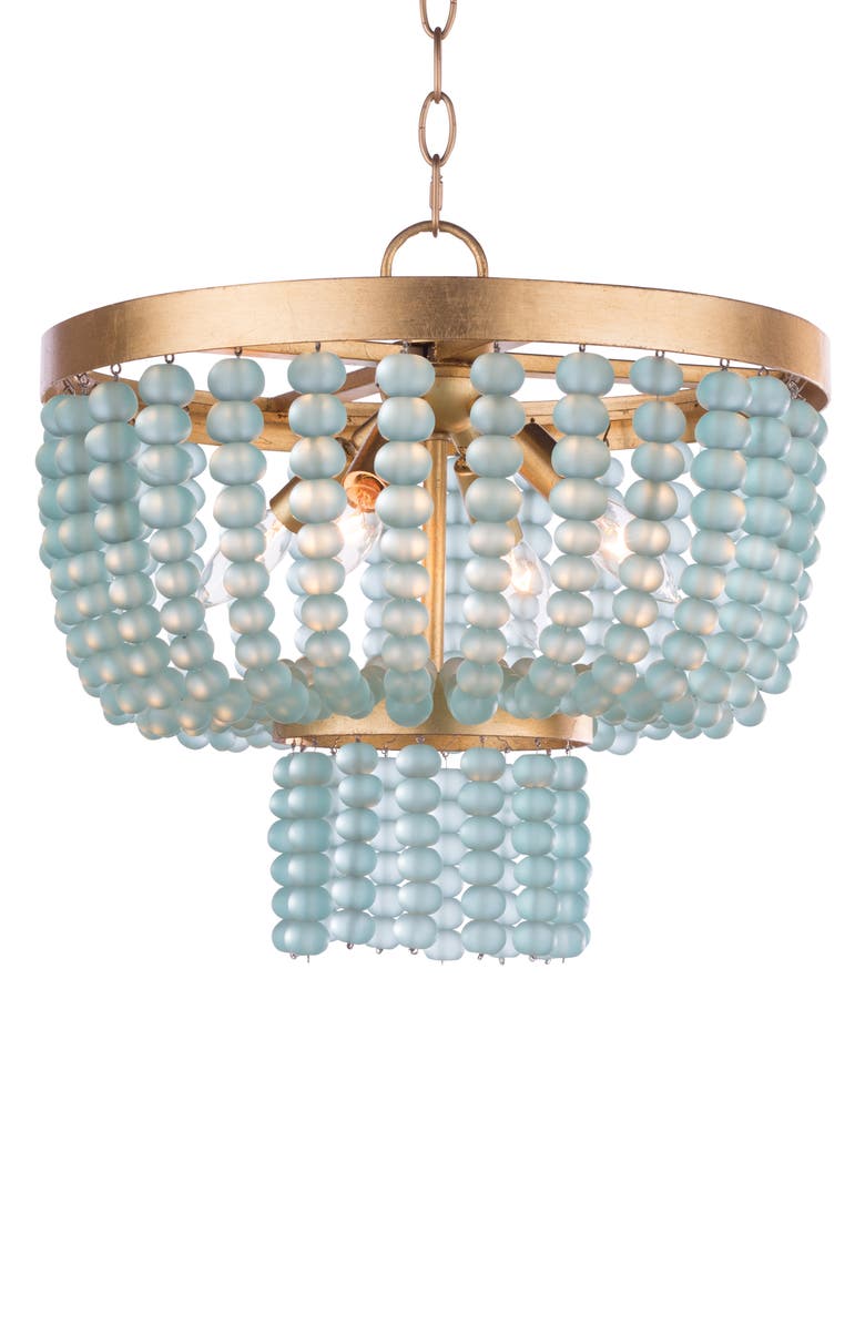 Regina Andrew Design Summer Glass Bead Chandelier, Main, color,