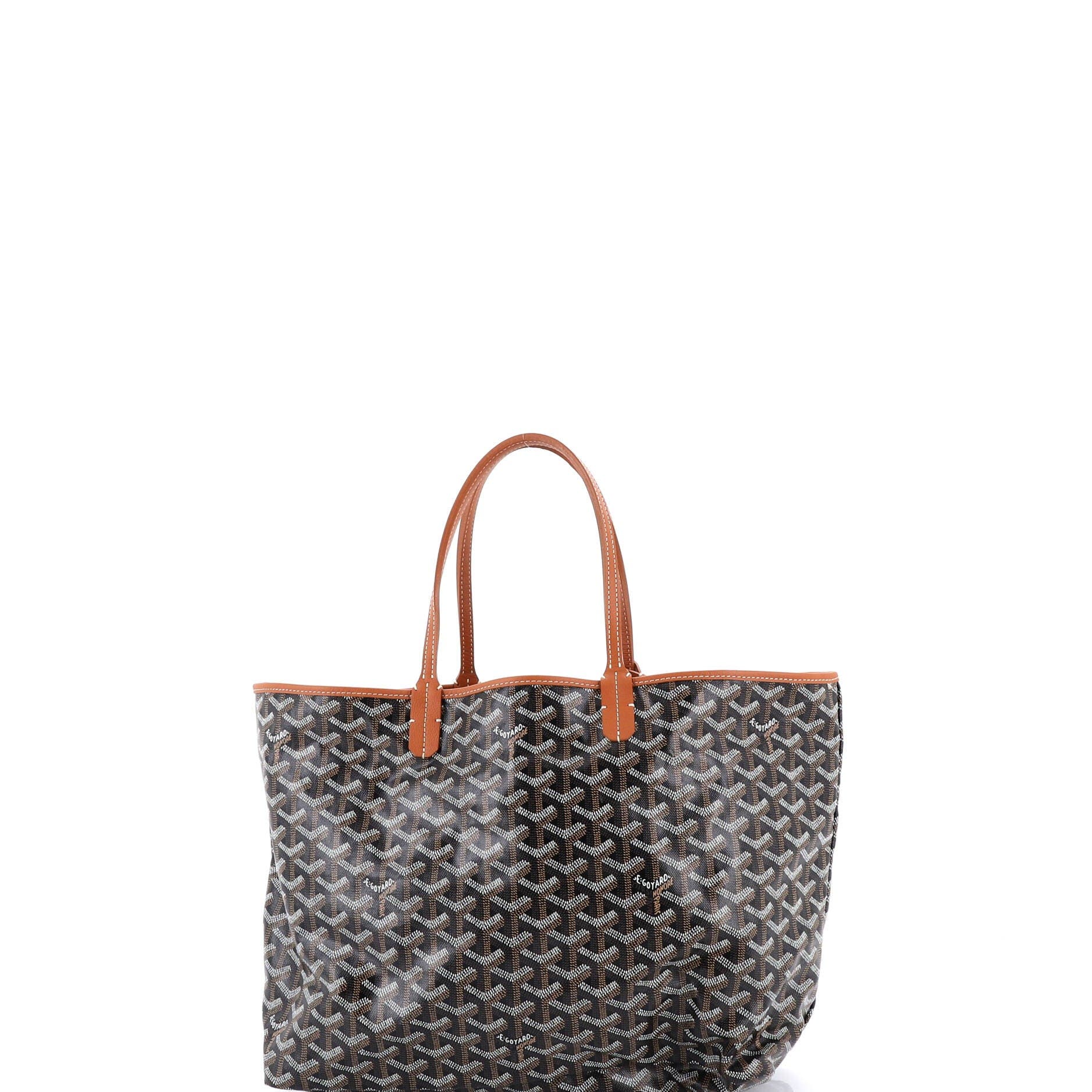 Pre-Owned Goyard Saint Louis Tote Coated Canvas PM, Alternate, color, 
