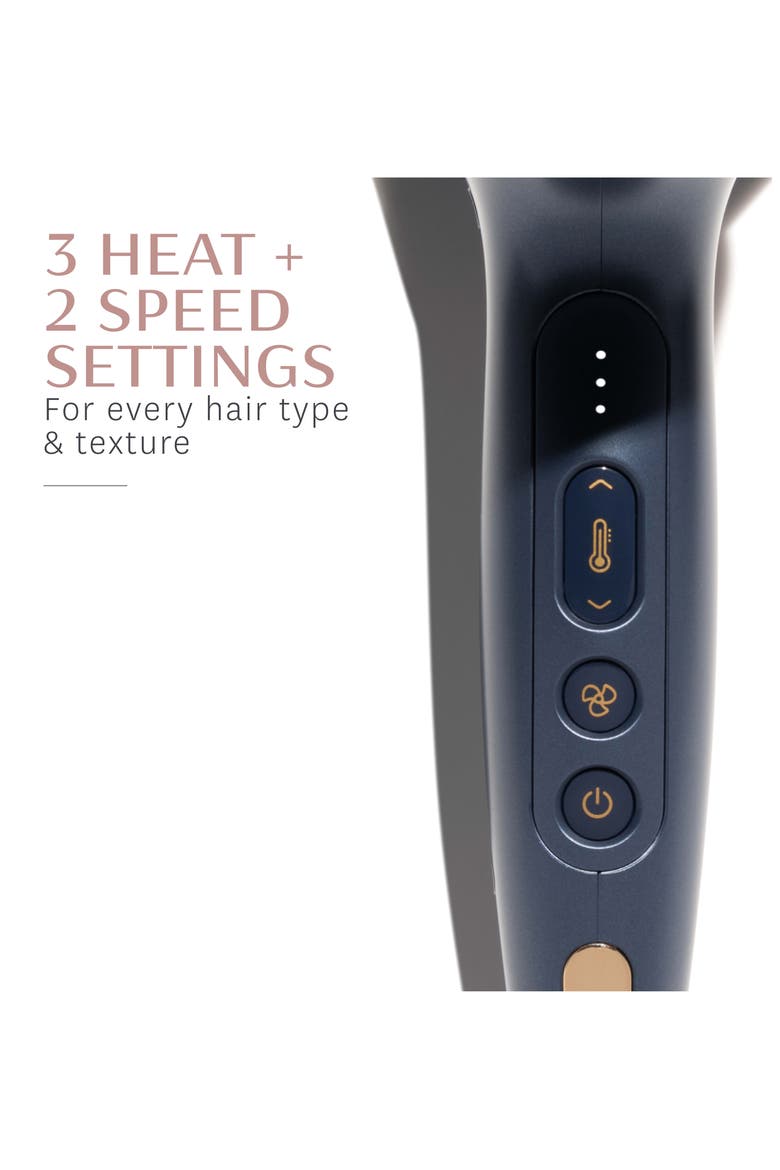 Midnight Blue Cura Professional Digital Ionic Hair Dryer, Alternate, color, NO COLOR