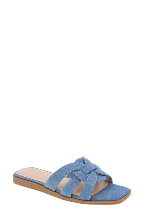 Meltem Square Toe Slide Sandal (Women)
