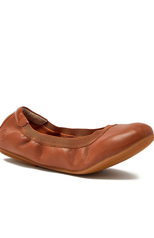Lands' End Comfort Elastic Slip On Ballet Flat Shoes In Black