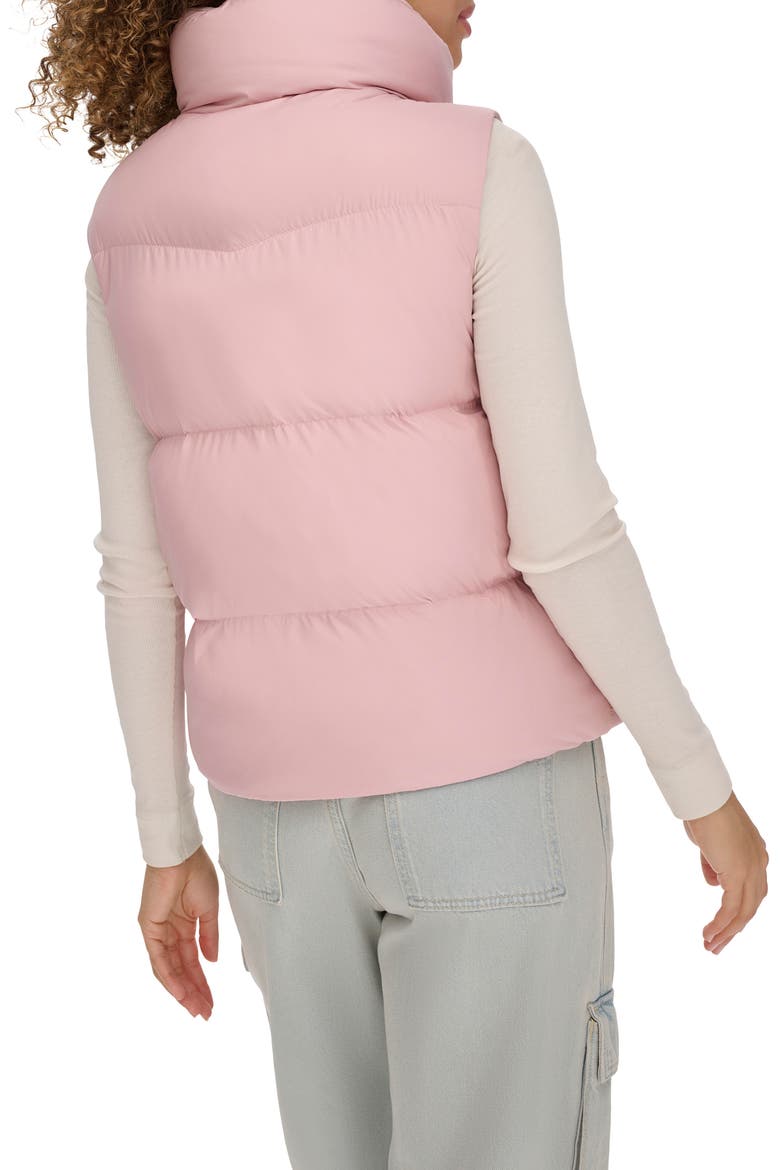 Quilted Puffer Vest, Alternate, color, PALE MAUVE