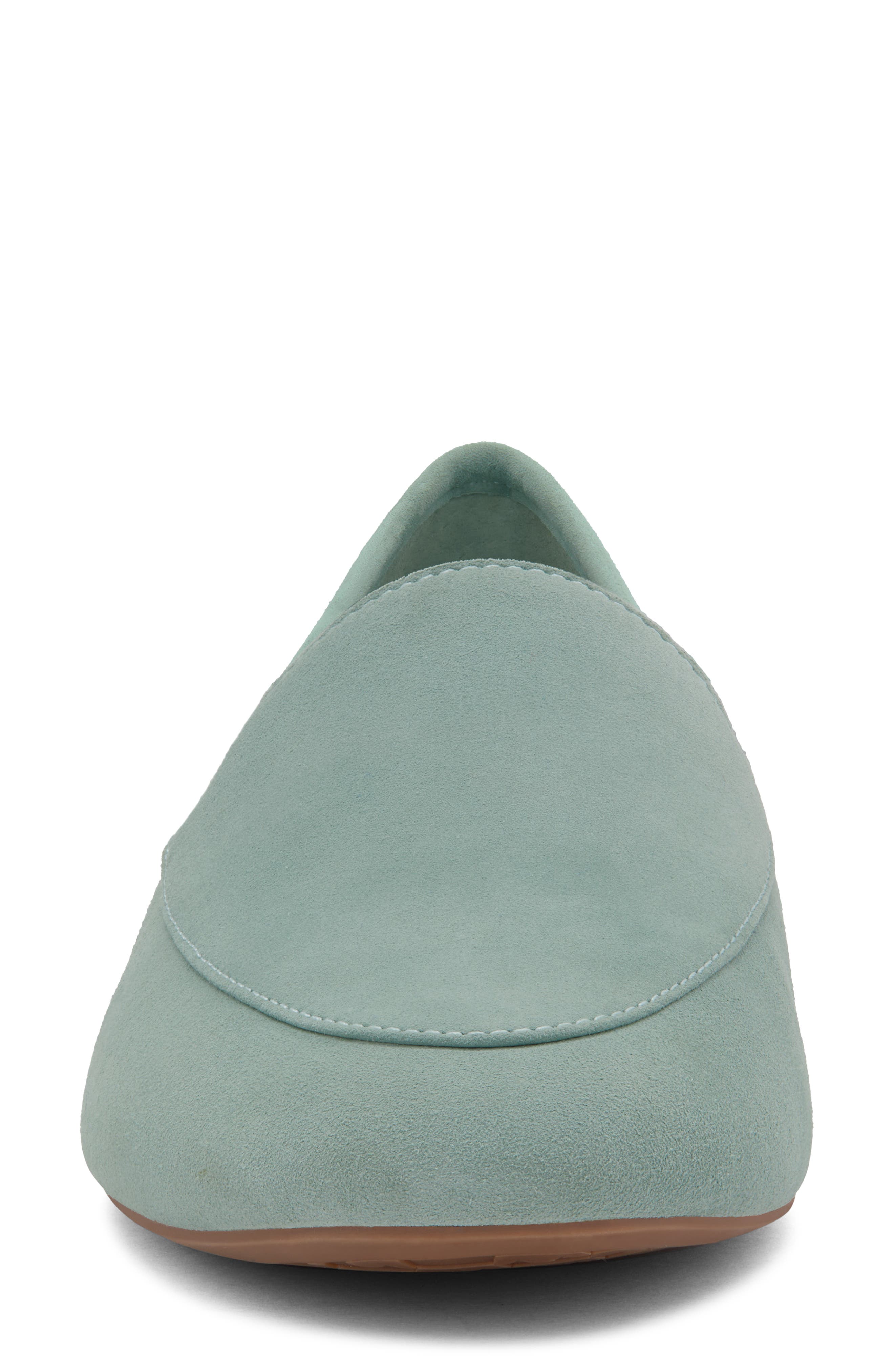Vesper Suede Flat, Alternate, color, MARINA SUEDE