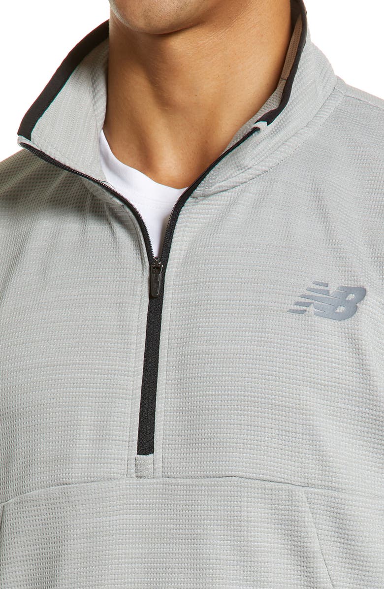 New Balance Tenacity Quarter Zip Performance Pullover, Alternate, color, 