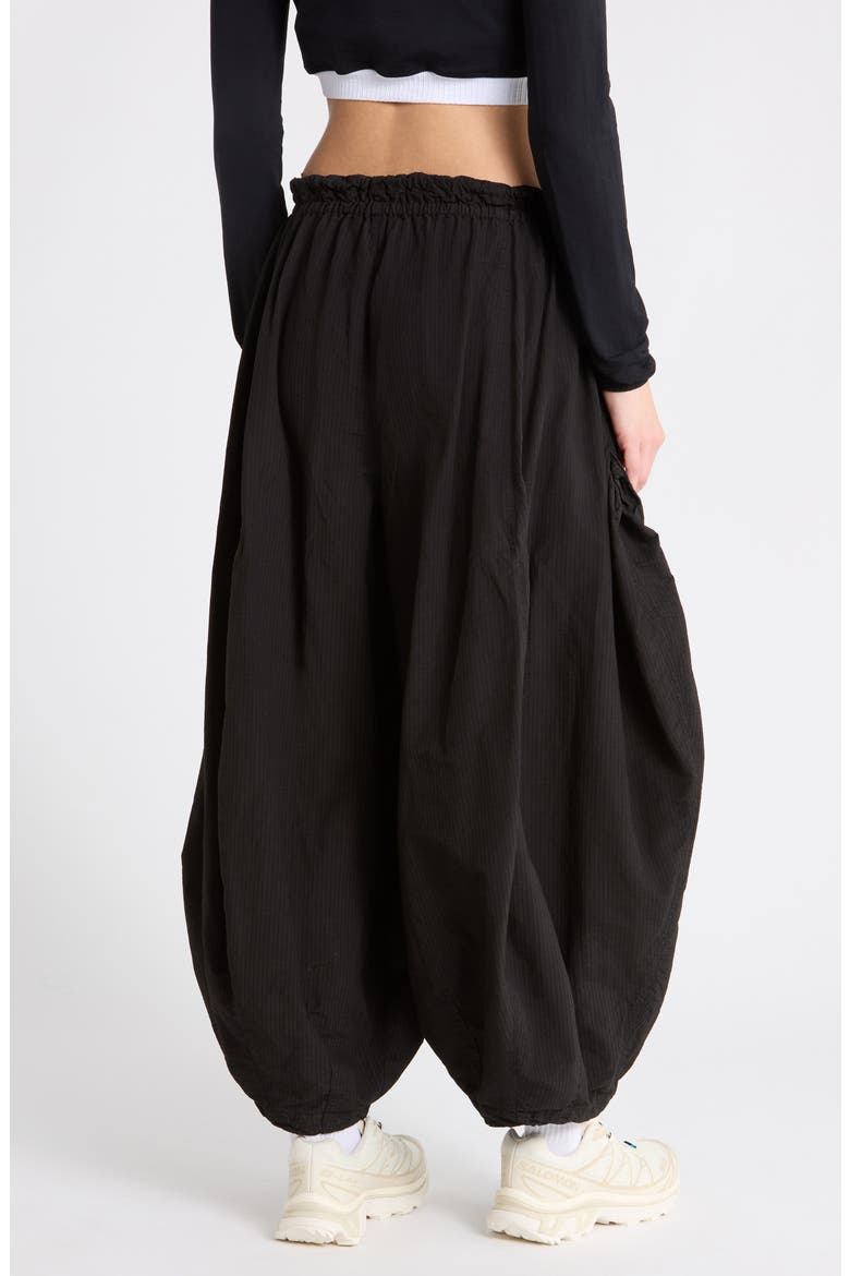 On the Pulse High Waist Wide Leg Pants, Alternate, color, BLACK