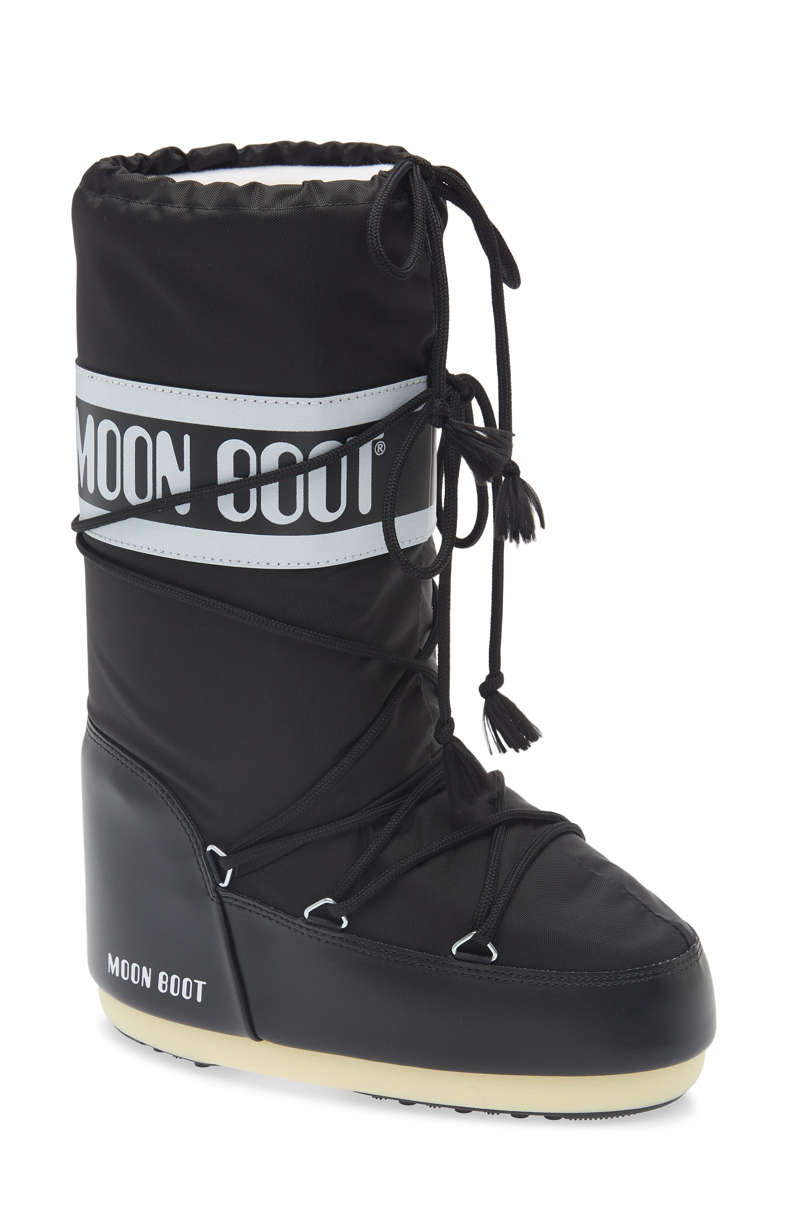 Moon Boot<sup>®</sup> Icon Water Repellent Boot, Main, color, Black