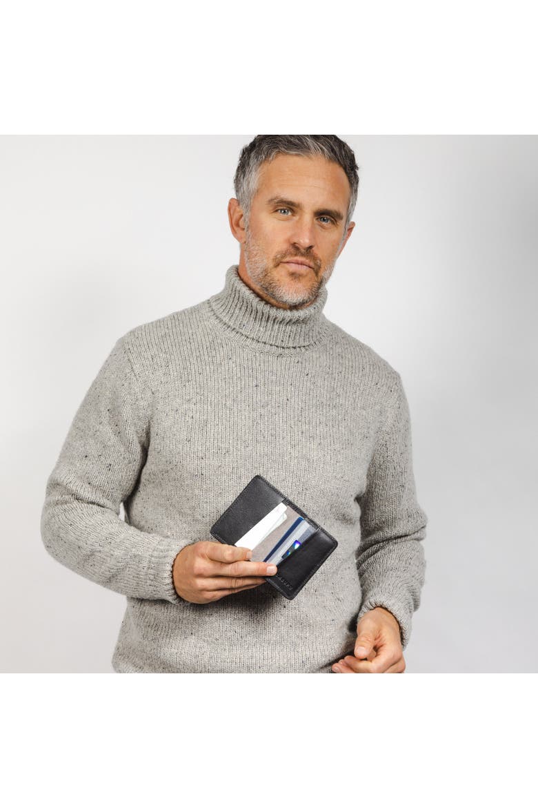 Compact Bifold with RFID Protection, Alternate, color, Black