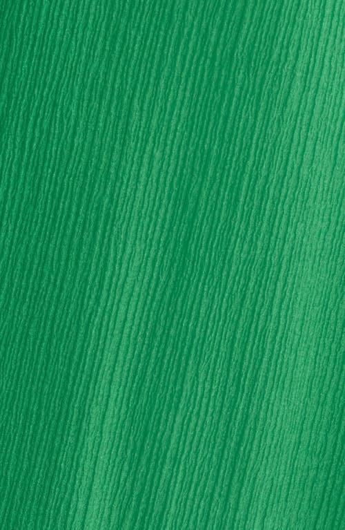 Julia Jordan Tie Strap Tiered Midi Dress In Green