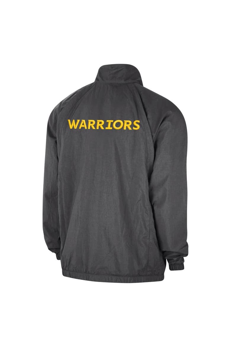 Men's Jordan Brand Gray Golden State Warriors Courtside Statement Edition Jumpman Jam Full-Zip Jacket, Alternate, color, Gray