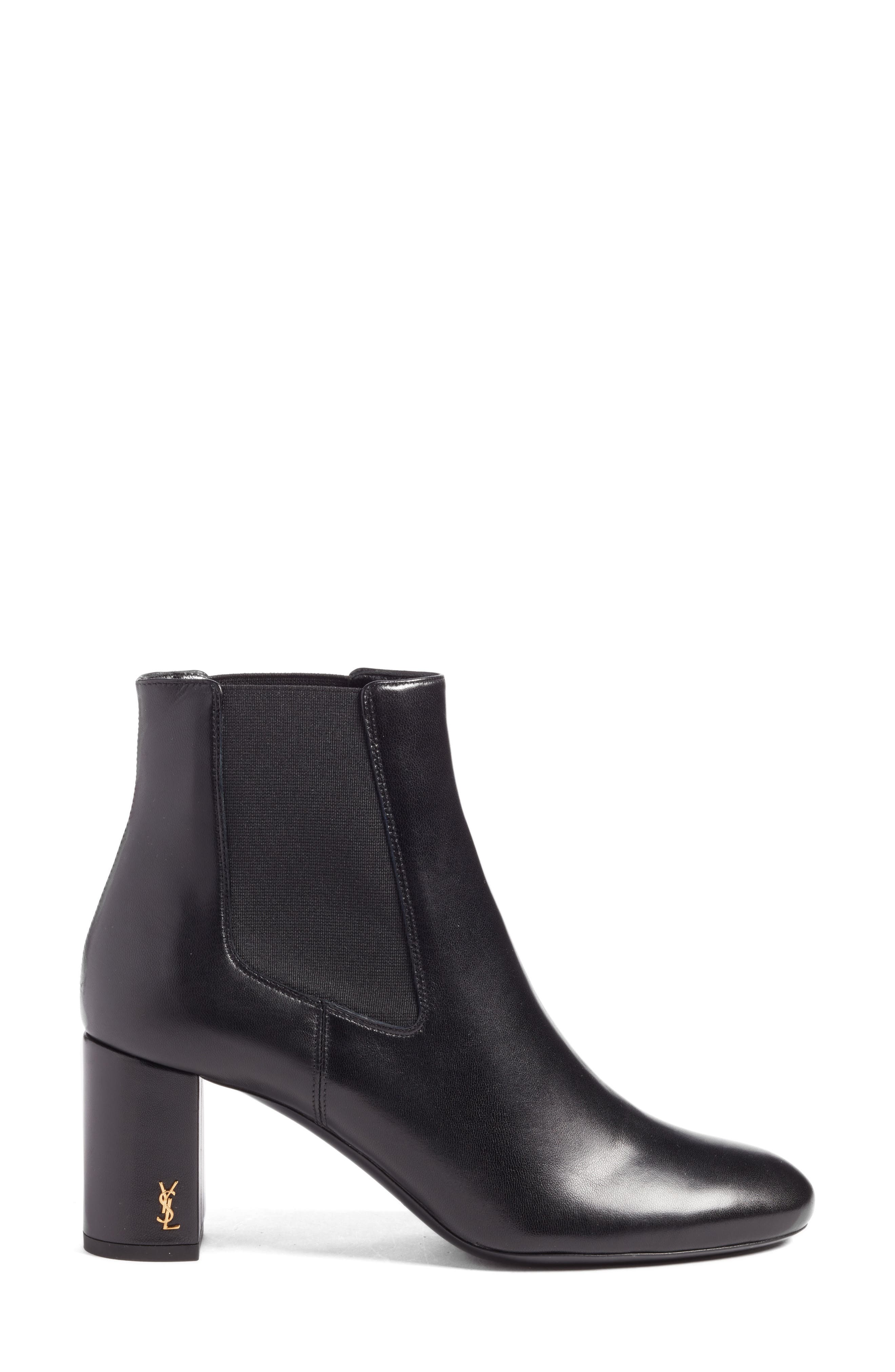 Saint Laurent Loulou Chelsea Bootie, Alternate, color, 