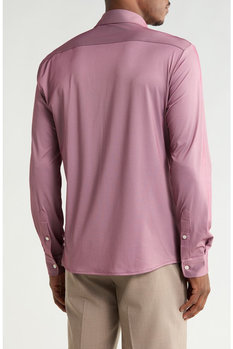 Slim Fit Roan Kent Button-Up Shirt, Alternate, color, DARK PINK