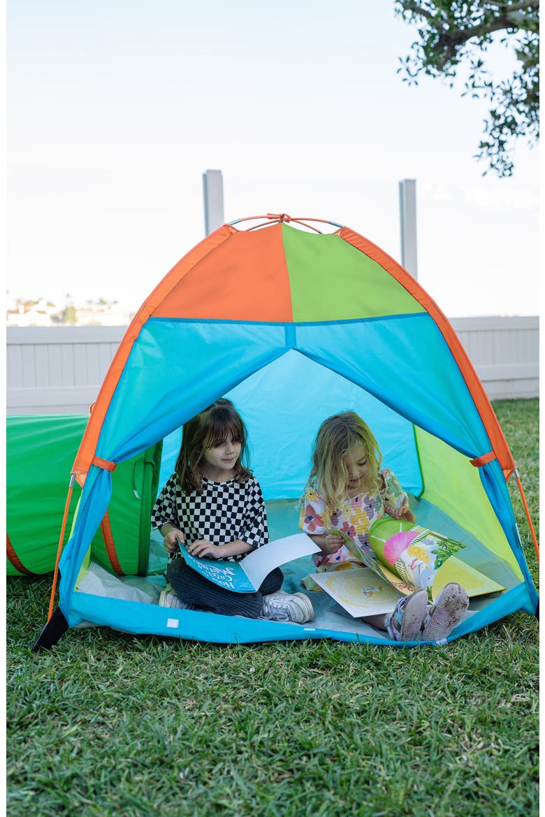 Hide Me Play Tent with Tunnel, Alternate, color, MULTI