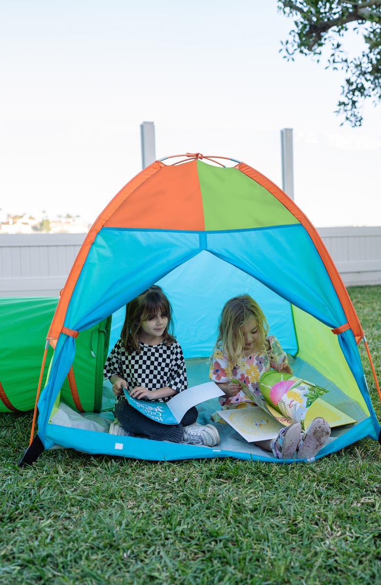 Pacific Play Tents Hide Me Play Tent with Tunnel, Alternate, color, Multi