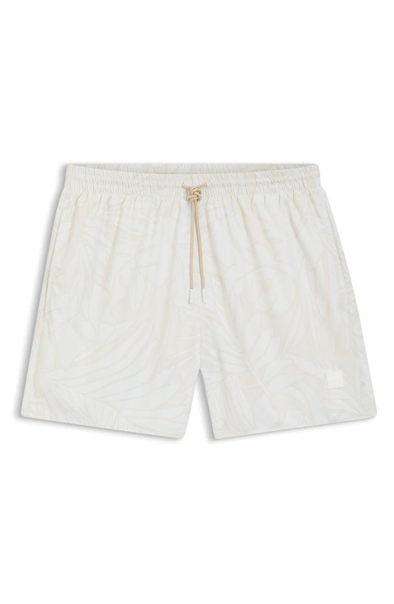 BOSS Pirhana Swim Trunks, Alternate, color, Natural