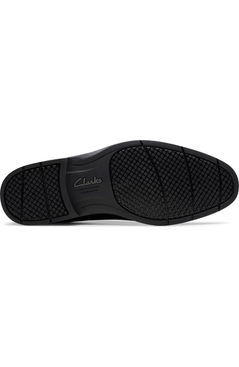 Clarks<sup>®</sup> Eldredge Cap Toe Derby, Alternate, color, Black Leather