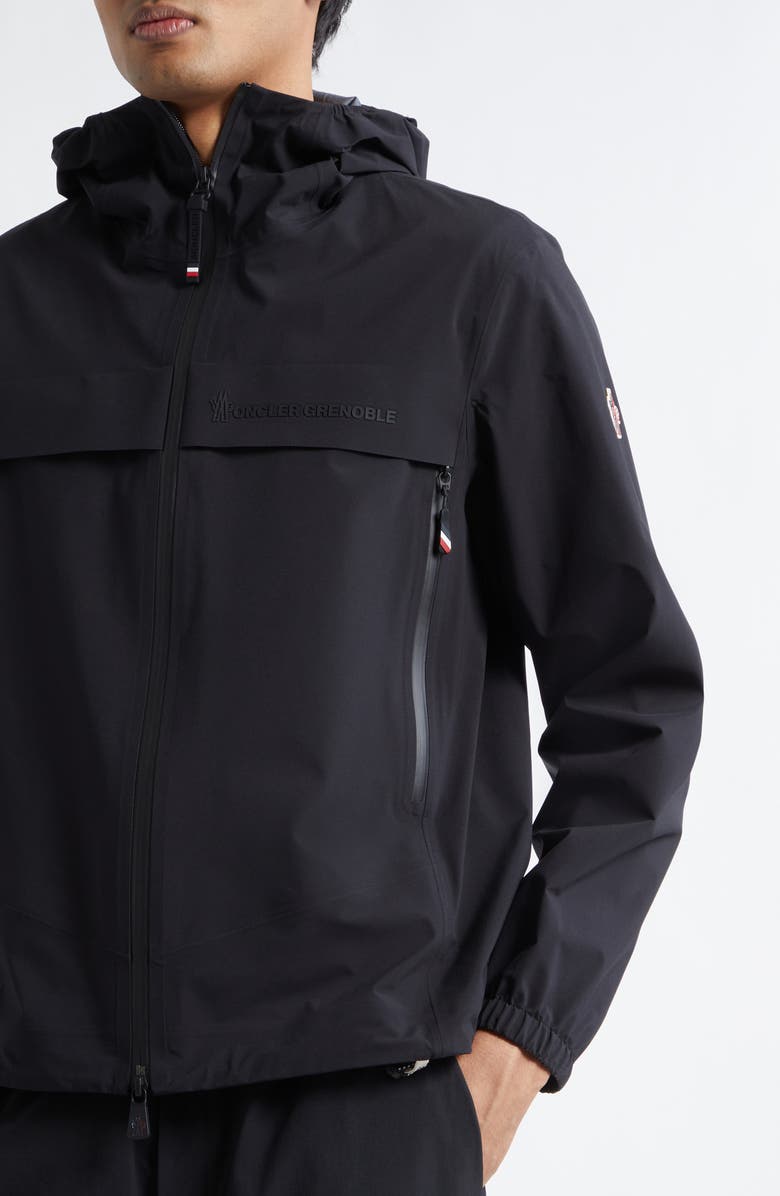Moncler Grenoble Shipton Hooded Jacket, Alternate, color, Black