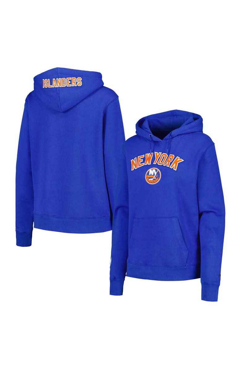 PRO STANDARD Women's Pro Standard Royal New York Islanders Classic Chenille Pullover Hoodie, Alternate, color, Royal