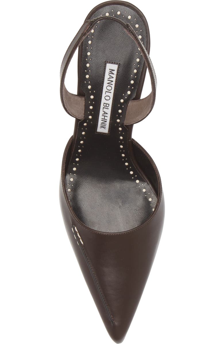 Manolo Blahnik Homerasli Pointed Toe Slingback Pump, Alternate, color,