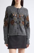 Kallmeyer Colson Argyle Wool Blend Cardigan