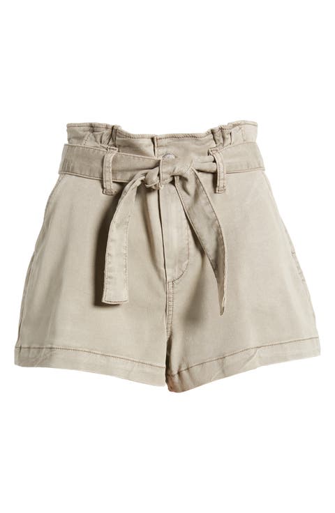 Anessa Tie Waist Pleated Shorts