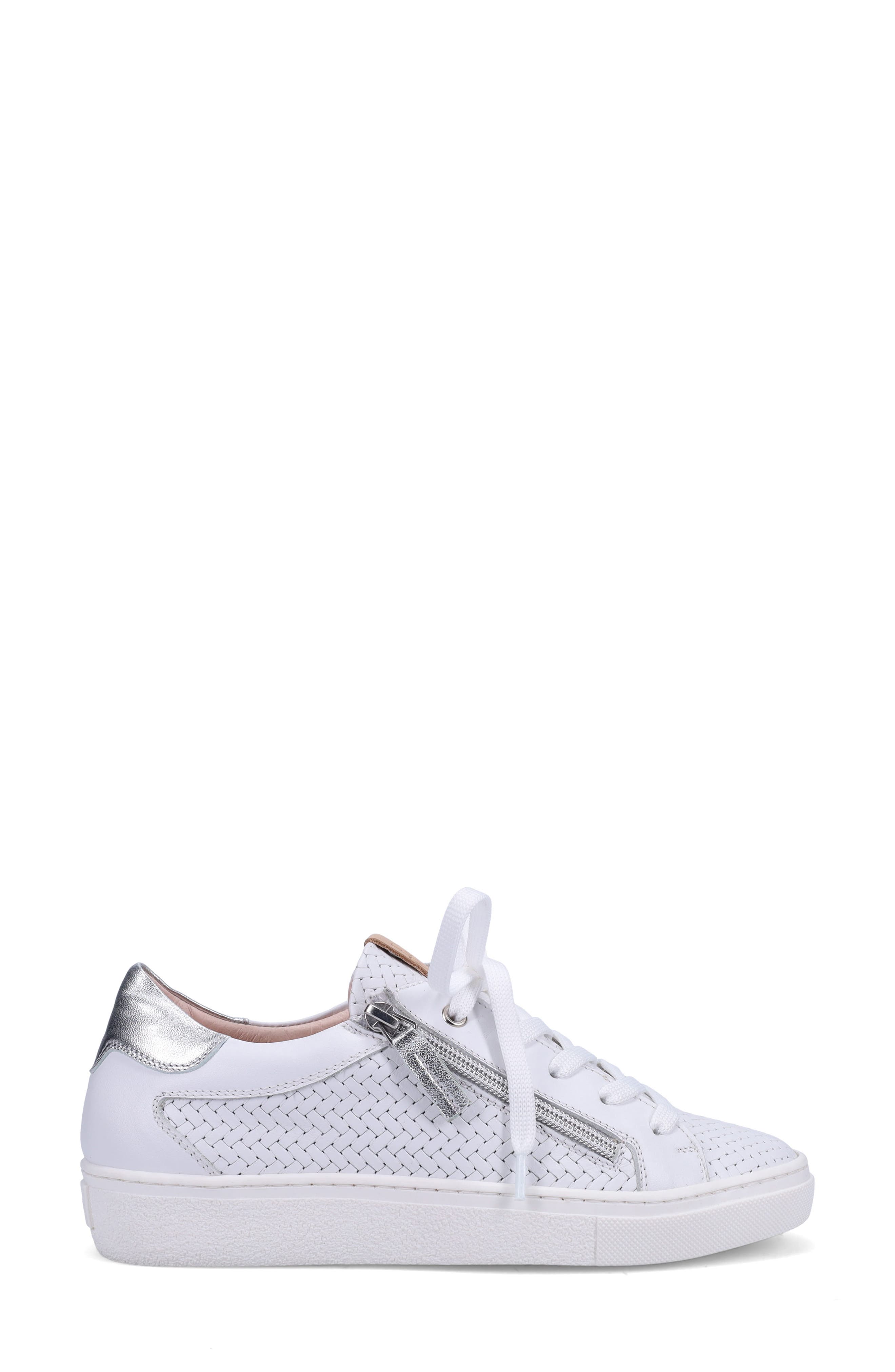 Oralie Sneaker, Alternate, color, WHITE