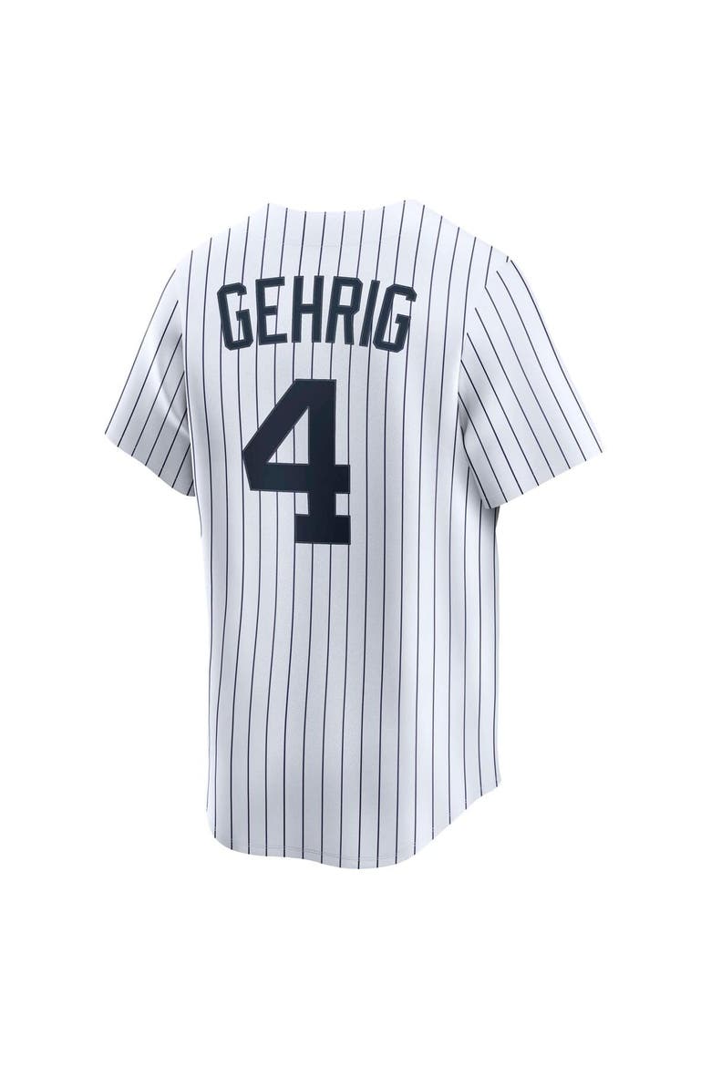 Men's Nike Lou Gehrig White New York Yankees Throwback Cooperstown Collection Limited Jersey, Alternate, color, White