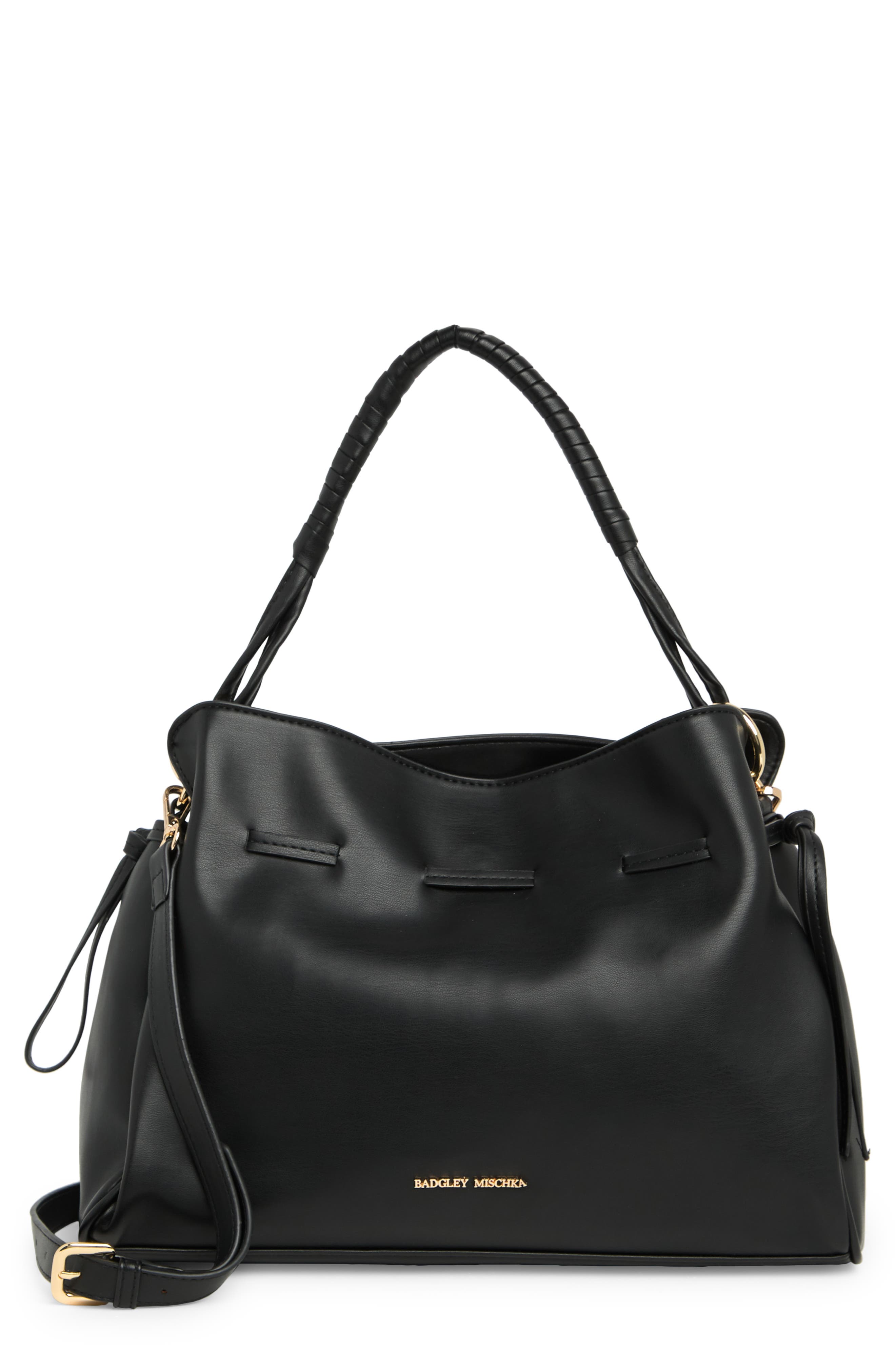 Badgley Mischka Collection Soft Bucket Bag