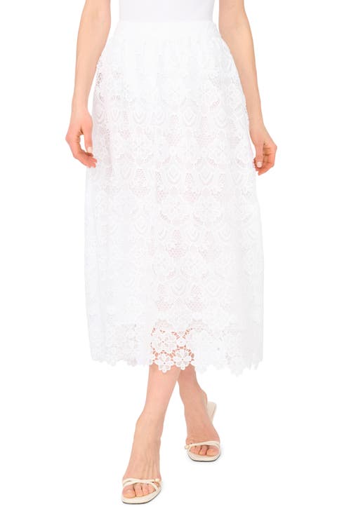 Lace Midi Skirt