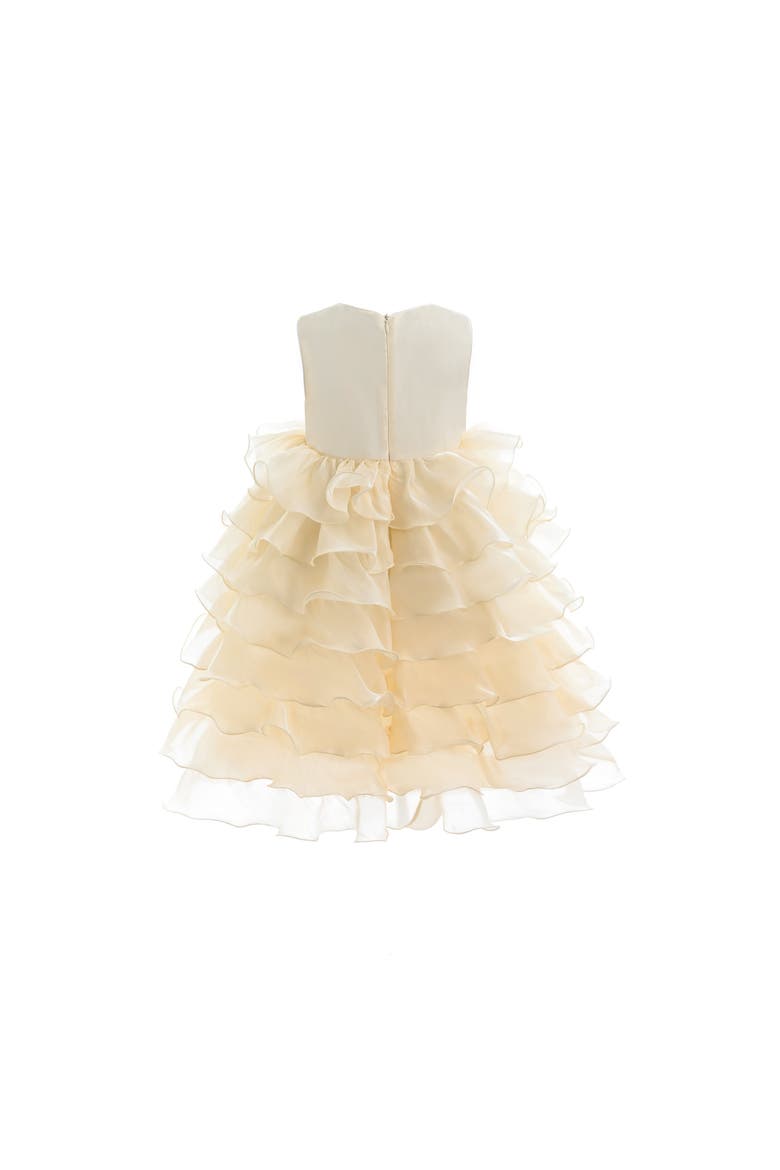 Leah Dress, Alternate, color, Gold