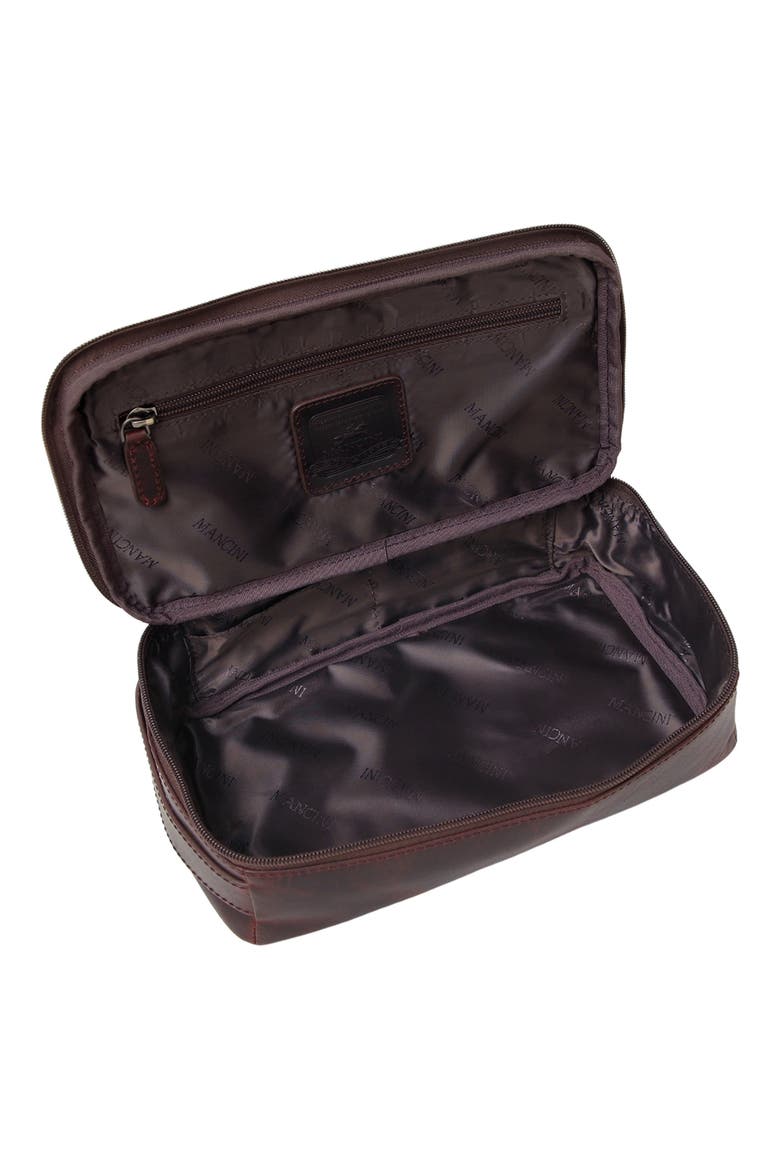 Buffalo Collection Classic Toiletry Kit, Alternate, color, BROWN