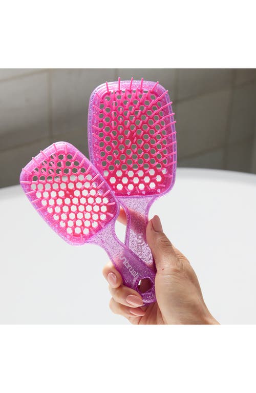 Unbrush Detangling Hair Brush Mini Pastel Collection In Purple