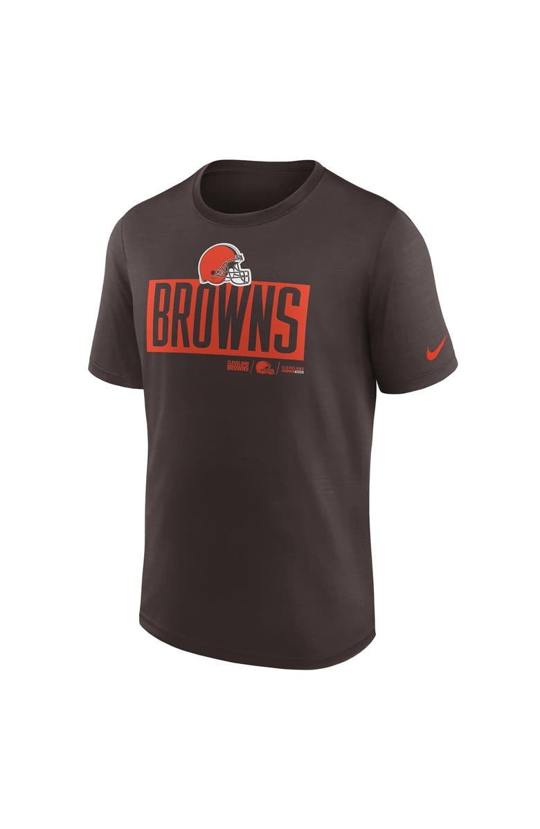 Nike Men's Nike Brown Cleveland Browns Exceed Performance T-Shirt, Alternate, color, Brown