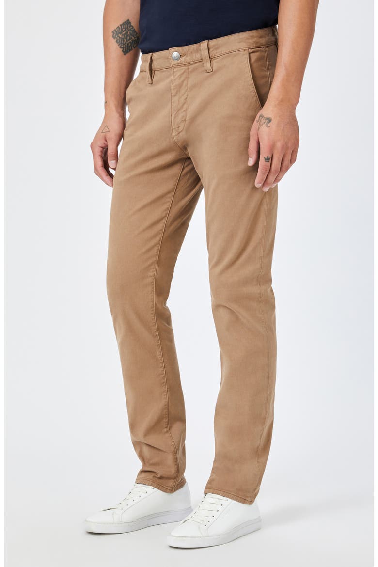 Milton Slim Straight Leg Chino Pants, Alternate, color, TIGERS EYE LUXE TWILL