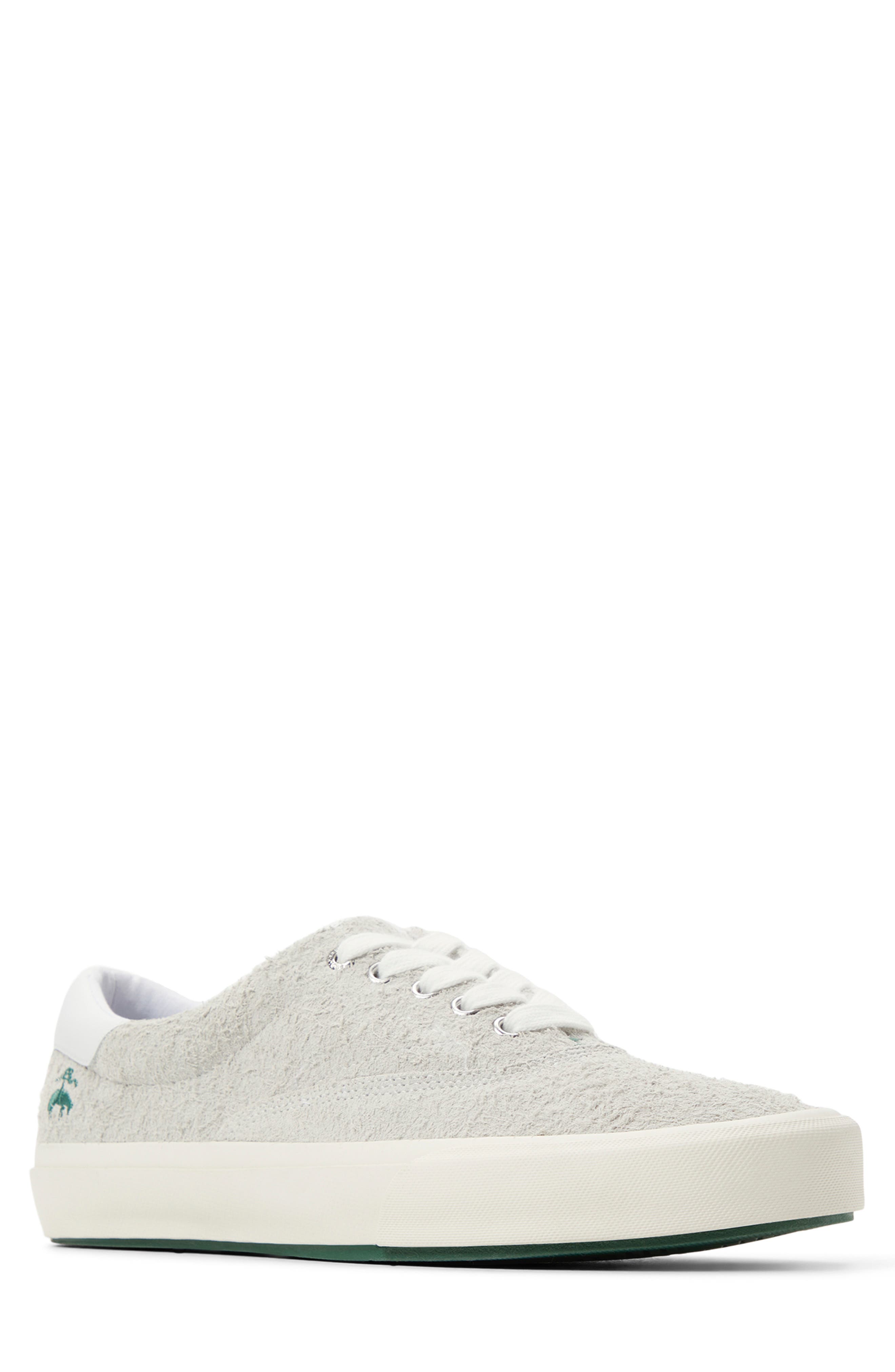 Brooks Brothers York Low Top Sneaker, Main, color, Other White