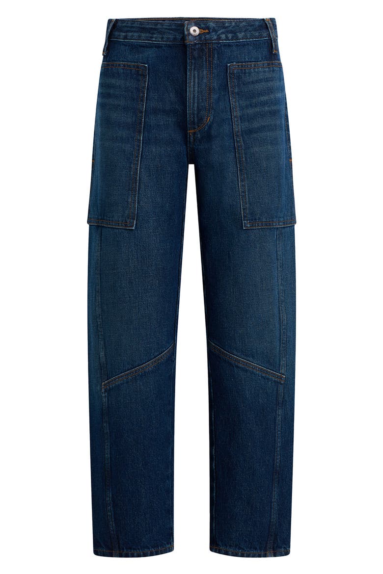 Krista Mid Rise Relaxed Barrel Jeans, Alternate, color, TASTEFUL