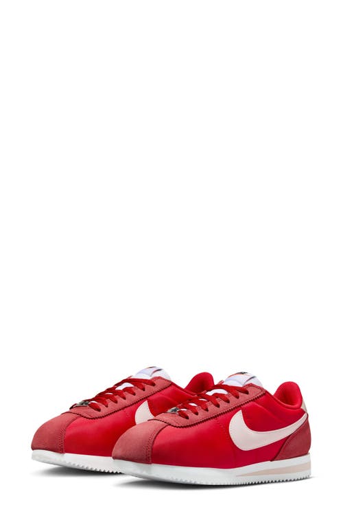 Nike Cortez Txt Sneaker In Red
