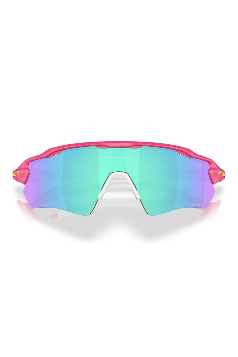 Radar EV Path 138mm Rectangle Sunglasses, Alternate, color, NEON PINK SPLATTER / PRIZM