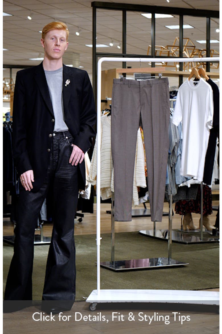 Herringbone Super Slim Fit Pants video
