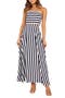 Elijah Stripe Tube Top & Maxi Skirt Set