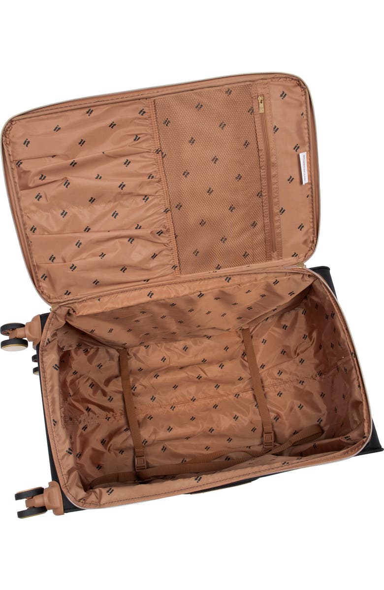 IT LUGGAGE Transposition 33-Inch Softside Checked Spinner, Alternate, color, Black