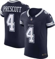 Nike Men's Nike Dak Prescott Navy Dallas Cowboys Vapor F.U.S.E. Elite Jersey