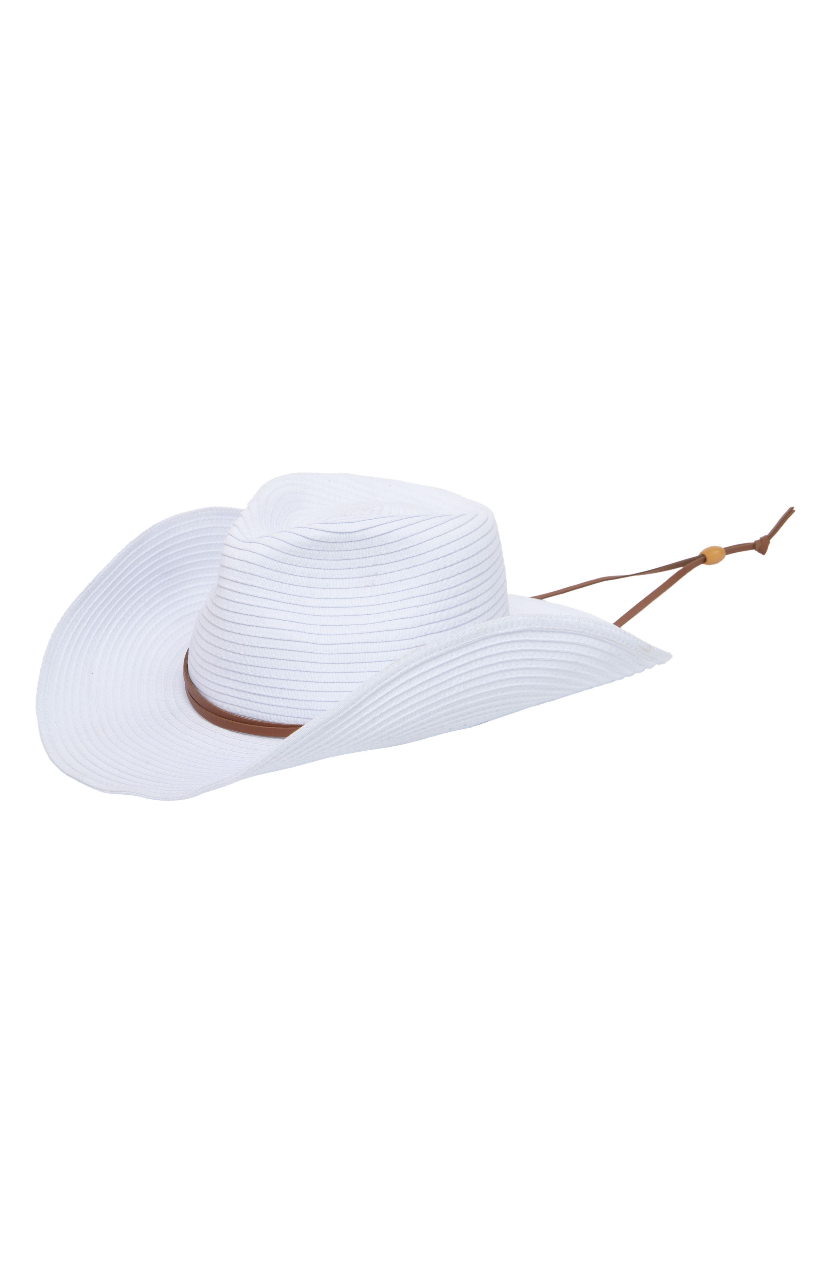 San Diego Hat Ribbon Pinch Crown Cowboy Hat