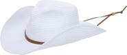 San Diego Hat Ribbon Pinch Crown Cowboy Hat