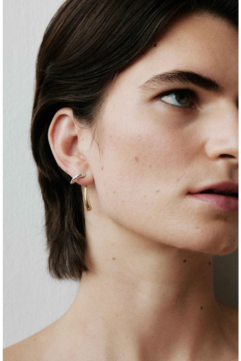 Moment Ear Jackets, Alternate, color, SILVER/GOLD