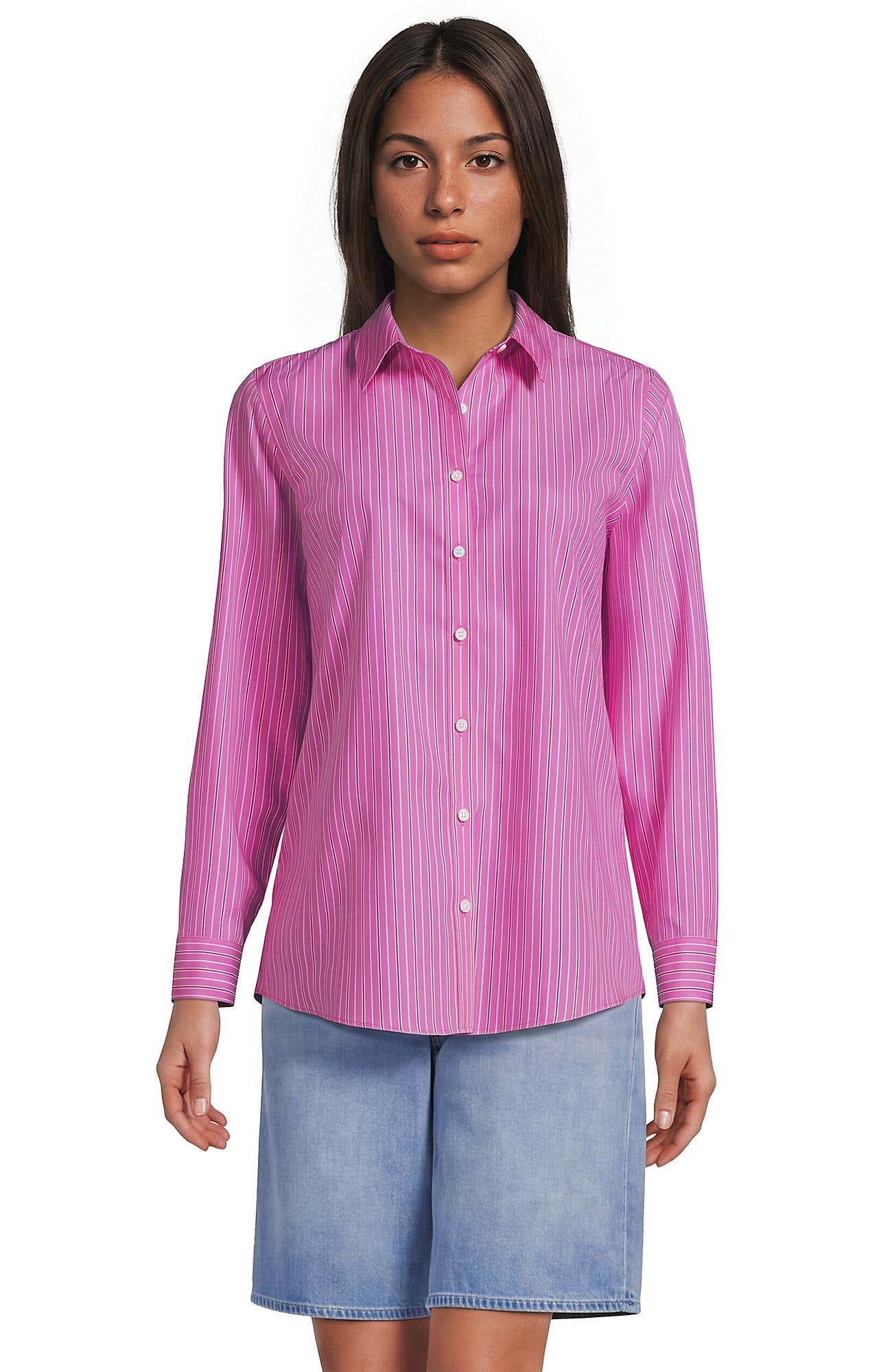 Bright Pink Stripe